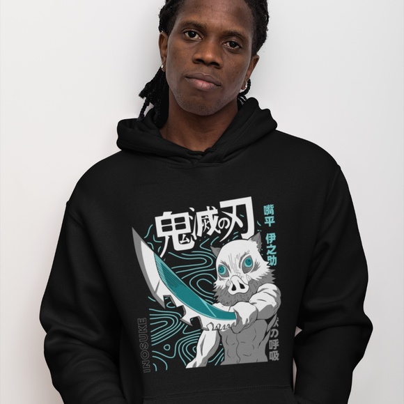 INOSUKE:: UNISEX CUSTOM HOODIE - Picture 2 of 4